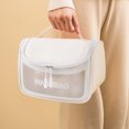 thumbnail image 6 of Deeceymbur Makeup Bag with Handle Portable Clear Pouch Waterproof Travel Case with Zipper for Women Men, 6 of 6