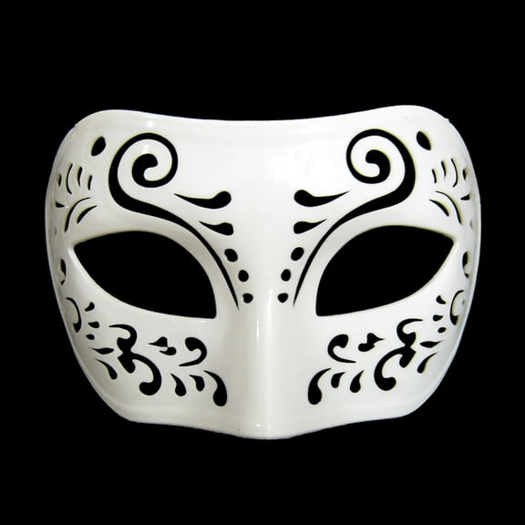 SeasonsTrading Dream Tale White Venetian Masquerade Mask