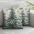 thumbnail image 3 of Qinduosi Christmas Throw Pillow Covers, Winter Holiday Cushion Case Decoration for Sofa Couch of White, 3 of 5