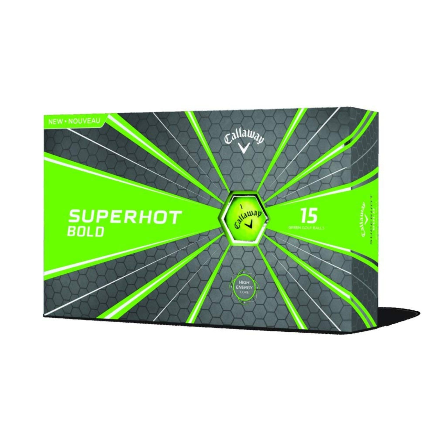 Callaway Superhot 18 Golf Balls 15 Pack Bold Green