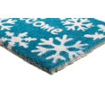 thumbnail image 3 of Felpudo Imports Décor de Fibra de Coco con Copos de Nieve 76x46x2.5 cm, 3 of 3