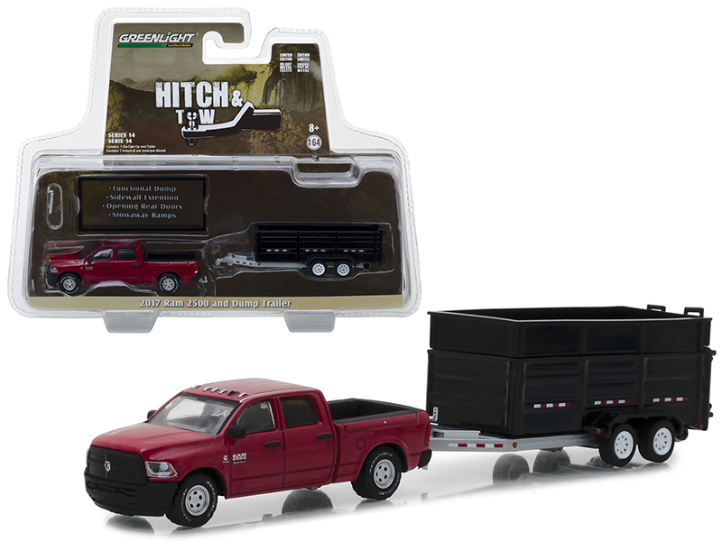toy dodge trucks with trailers