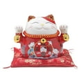 thumbnail image 2 of Golden Cat Room Decorations Office Desk Happy Chinese New Year Multicolor Home Decoration Business Ceramic, 2 of 11
