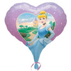 18″ CINDERELLA HEART Balloon • Party Supplies Decorations Foil Mylar Balloon