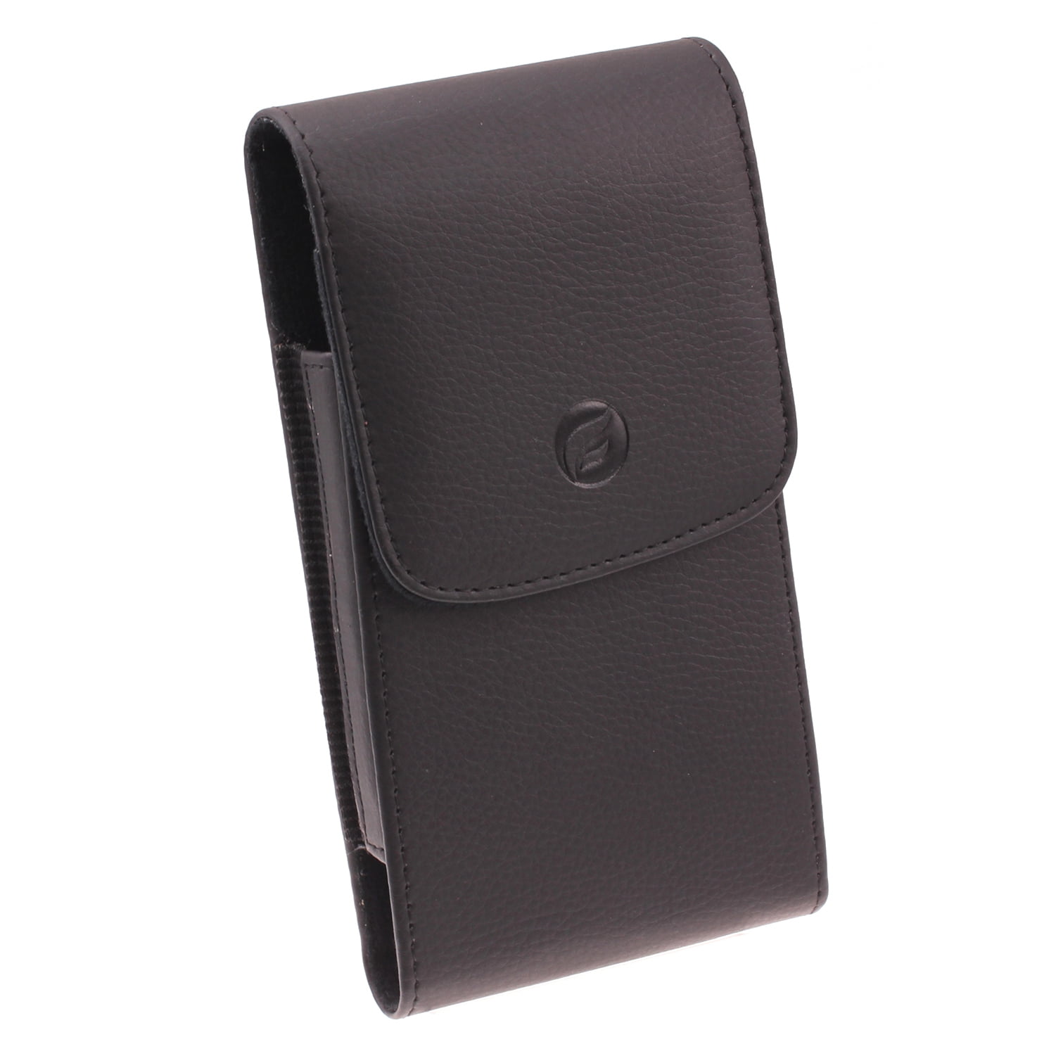 Leather Case Belt Clip for Motorola Moto G Pure - Holster Cover Pouch ...
