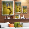 thumbnail image 3 of Dragon Fly Watercolor Illustration - Large Animal Canvas Artwork, 3 of 4