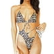 thumbnail image 1 of Traje de baño de una pieza para mujer Bikini sexy con estampado de leopardo traje de baño de una pieza, 1 of 6