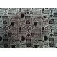 thumbnail image 5 of oneOone Cotton Silk Sky Blue Fabric Nostalgia Coffee Craft Projects Decor Fabric Printed By The Yard 42 Inch Wide-R0, 5 of 5