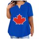 thumbnail image 1 of Plus Size Mujeres Blusas Sexy Cuello en V Encaje Casual Suelto Manga Corta Top, Blusas de Manga Corta para las Mujeres, 1 of 4
