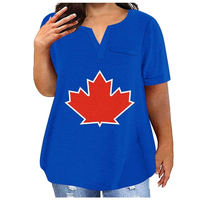 Plus Size Mujeres Blusas Sexy Cuello en V Encaje Casual Suelto Manga Corta Top, Blusas de Manga Corta para las Mujeres