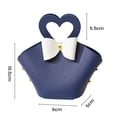 thumbnail image 2 of CSChome Gift Bag 5Pcs Convenient Colorful Mini Handbag Faux Leather Gift Bag for Parties Weddings Decoration, 2 of 7
