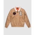 thumbnail image 3 of Men's Kamelo Sherpa Collar Flight Jacket - Tan, Small, 3 of 5
