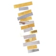 thumbnail image 3 of Banderas Guirnaldas Bunting Banner de Papel dos cara Adornos para Cumpleaños Baby Shower Colores UNA, 3 of 6
