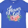 thumbnail image 4 of Inktastic Flower Girl Hand Lettering with Flowers Illustration Girls Toddler T-Shirt, 4 of 5