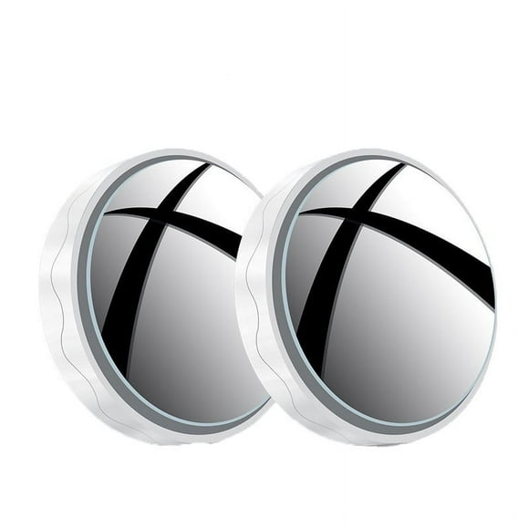 Universal Car Suction Cup Blind 360 Rotating Swivel Wide Angle View Sun Shade Accessory 2PCS