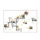 thumbnail image 1 of Wosthever Pegatina de pared de 2 piezas, calcomanía de vehículo DIY, papel tapiz decorativo, espejo de ventana, vidrio, decoración de jardín de Decoración del hogar Wosthever HA078966-00, 1 of 6