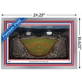 thumbnail image 3 of MLB Los Angeles Dodgers - Dodger Stadium 22 Wall Poster, 14.725" x 22.375" Framed, 3 of 5