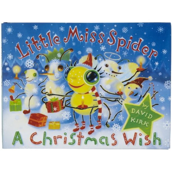 Pre-Owned Little Miss Spider: A Christmas Wish (Hardcover) 0439314631 9780439314633