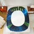 thumbnail image 5 of Manfei American Football Bed Sheets, Rugby Sport King Sheets, Football Field Sheet Set, Super Cozy Room Decor 4 Pieces, 5 of 7