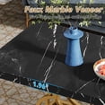 thumbnail image 5 of Tribesigns Modern Coffee Table, 47 Inch Faux Marble Cocktail Table with Geometric Frame for Living Room, 5 of 7