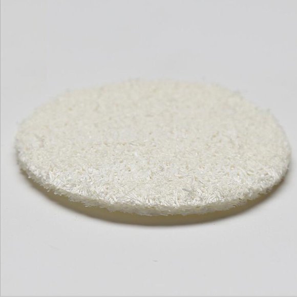 OUNONA 20Ud Almohadillas Exfoliantes De Loofah Para Limpieza Y Secado Beige