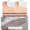 thumbnail image 3 of Exfoliating Shower Towel, 2026 New Shower Towel, Rip-Resistant Exfoliating Washcloth, Long Washcloth Back Body Scrubber for Men & Women, Machine Washable & Quick-Dry (4pcs-A),1, 3 of 7