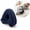 Deep Blue, variant on Knee alignment pillow designed for side sleepers (includes an adjustable strap); made of memory foam to provide leg support and hip alignment, contoured to fit the curves of your legs.