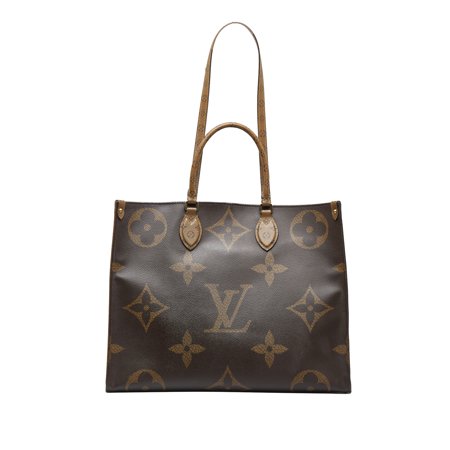 Pre-Owned Authenticated Louis Vuitton Satchel Monogram Canvas Brown Women (Good)