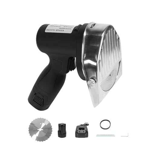 Wireless Electric Kebab Slicer Shawarma Doner Slicer, Adjust Thickness, Rechargeable Meat Gyro Cutter for Meat Tool, with 2  Blades