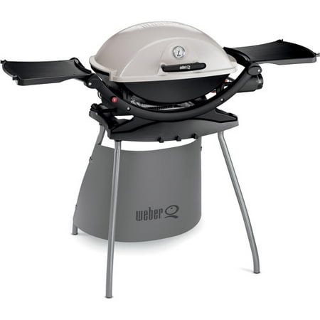 Weber Q220 1-Burner Portable LP Gas Grill with Stand ...