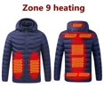 thumbnail image 1 of Chaquetas térmicas con capucha para hombre, abrigo con batería eléctrica USB, mangas largas, ropa cálida de invierno para exteriores, nuevo, 1 of 4