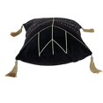 thumbnail image 3 of Parkland Collection PILL21268P Zella Transitional Black Rectangle Throw Pillow, 3 of 6