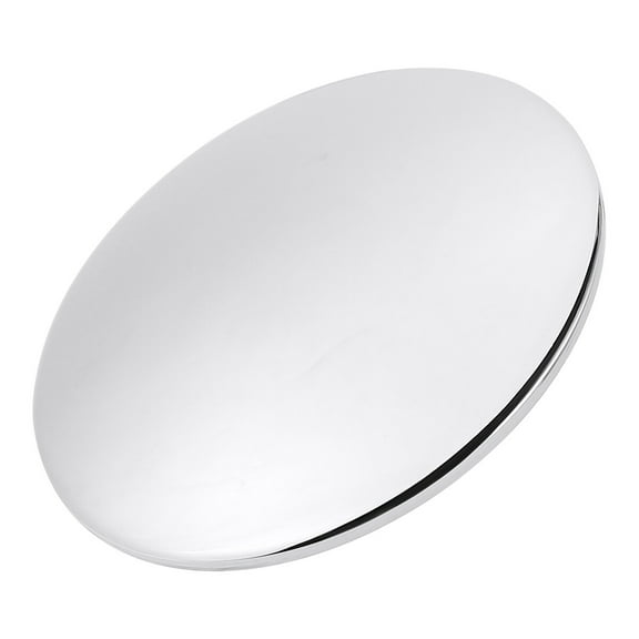 MLINS Zinc Alloy Pop Up Drain Emitter Tub Drain Cover Bathtub Stopper 1 Piece Silver