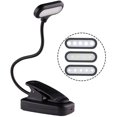 thumbnail image 1 of Luz de libro para leer en la cama, luz de libro ámbar con Clip y luz nocturna de lectura Led cálida, recargable por USB, 1 of 4