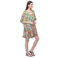 thumbnail image 3 of Gypsie Blu Women Tunics Dress Short 3/4 Sleeves Caftans for Ladies Casual Dresses, 3 of 5