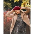 thumbnail image 2 of &nbsp;Ladies Solid Colored French Beret, 2 of 7