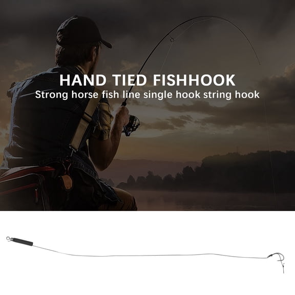 30 X Hair Rigs Barbless Size 6 8 10 Carp fishing Rigs Tackle 12lb Braid