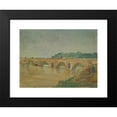 thumbnail image 2 of Ernst Schiess 24x19 Black Modern Framed Museum Art Print Titled - Ponte Molle (1913), 2 of 5