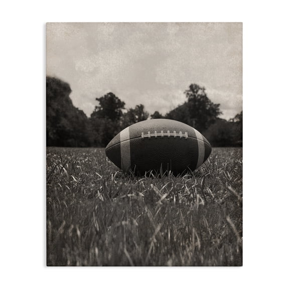Stupell Industries Traditional Vintage Sports Football Canvas Art, 16 x 20, by Marcus Prime