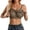 01_Khaki, variant on HNMKIU Women's Shelf Bra Camisole with Chest Pad Beauty Back Bandeau Layering Piece Built in Bra Tank Tops for Women 01_Black,L