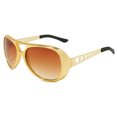 thumbnail image 1 of Gafas de sol estilo aviador Rockstar de los años 50 y 60, gafas de sol doradas para celebridades, 1 par JM, 1 of 5