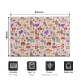 thumbnail image 5 of Colorful Mushroom Cartoon Pink Pattern Door Rugs,Washable Non Slip Door Mats Indoor,Decorative Door Mats,Entry Mat Indoor for Entrance,Bedroom,Kitchen,Bathroom,16"x24", 5 of 6