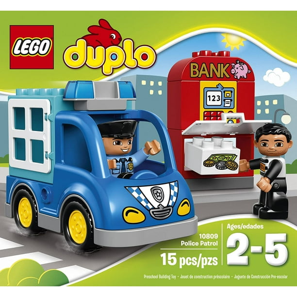 LEGO Duplo Town Police Patrol 10809 Toddler Toy, Large Building - Walmart.com
