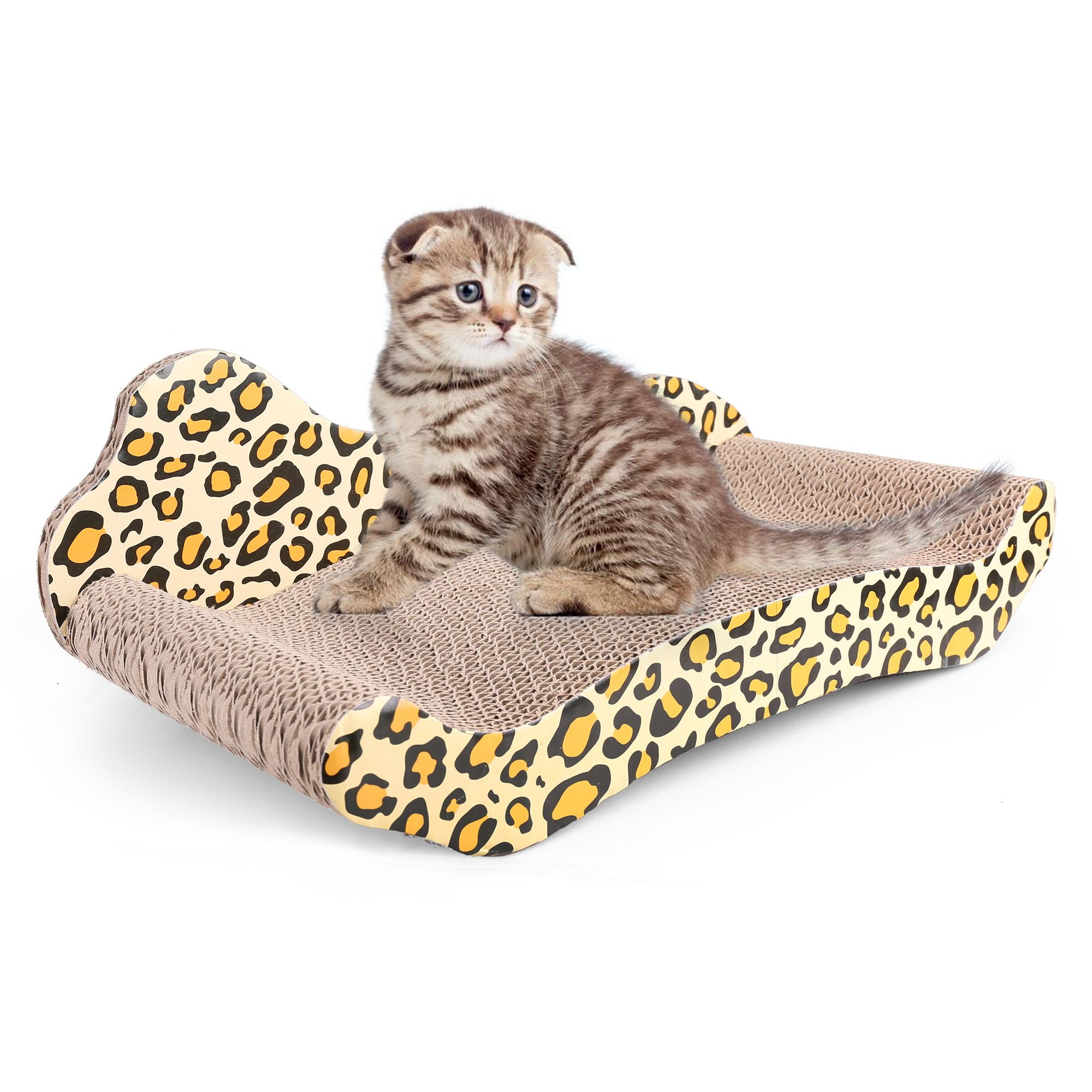cardboard cat scratcher couch