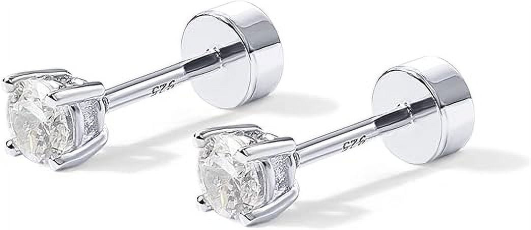 PAVOI Rhodium Plated 925 Sterling Silver Cubic Zirconia