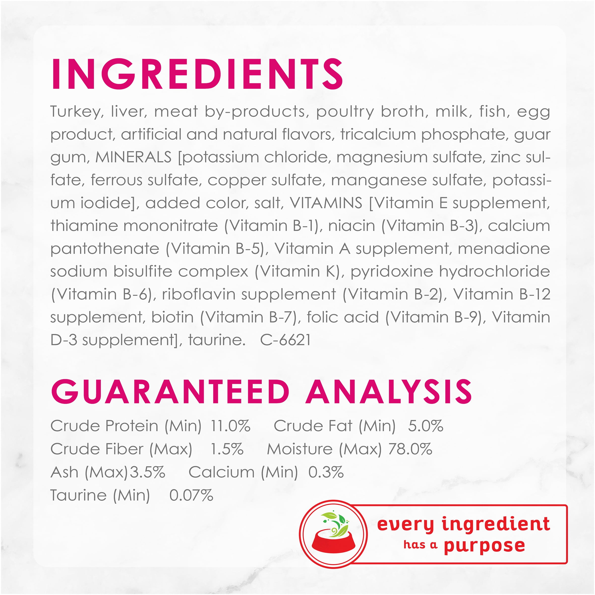 Purina Fancy Feast Pate Wet Kitten Food, Tender Turkey Feast, Made with Real Milk for Transitioning Kittens, Gourmet Cat Food for Kittens, 3 OZ Can (Pack of 12)