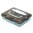 thumbnail image 1 of Stainless Steel Lunch Box Leakproof Lunch Container Metal Bento Box, 1 of 8