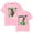 Pink, variant on Anuel AA Music Tour T-shirt New Printed Short Sleeved Men's And Women's Fashionable Casual Top