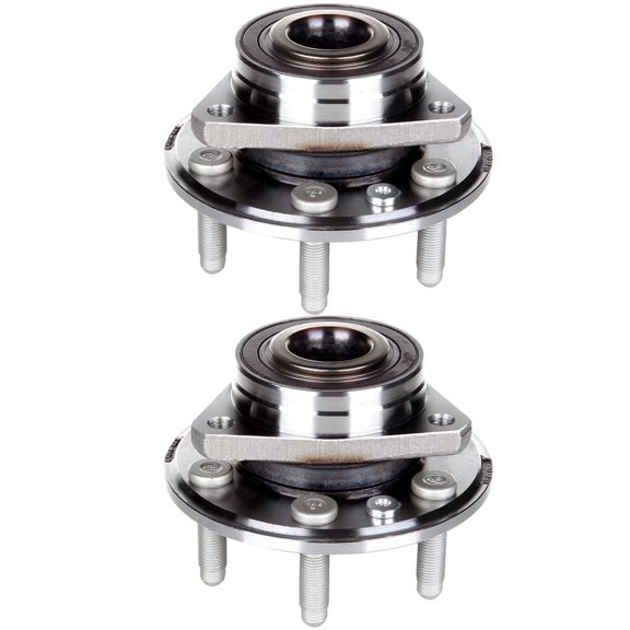 CCIYU 513289 Wheel Hub and Bearing Assembly Replacement For fit 2010-2016 For Cadillac SRX,2011 For Saab 9-4X Wheel Hubs 6 Lugs (2)