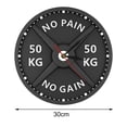 thumbnail image 3 of Reloj de pared 50kg levantamiento de pesas Simple Fitness barra regalos sa de estar decoración del hogar culturismo moderno gimnasio ent Colco Reloj de pared de gimnasio, 3 of 8